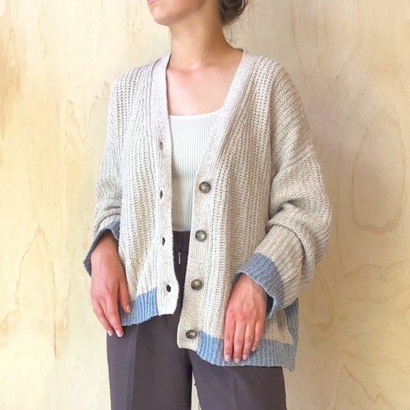 Slouchy knit cardigan - Picture 2 of 8